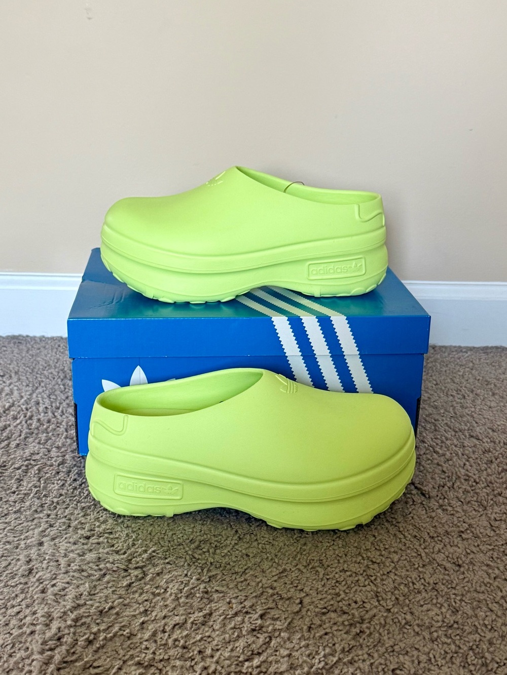 NWT Adidas AdiFOM Stan Mules